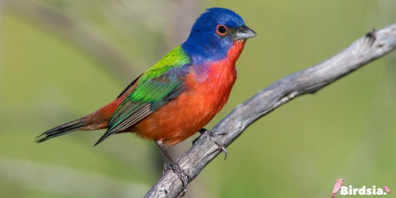 painted bunting bird
